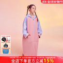 洲克（ZOKE）游泳斗篷儿童浴袍训练吸水保暖成人速干浴巾连帽起水服儿童浴袍 青少年浴袍5278Y-2衣100cm袖60cm