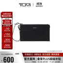 途明（TUMI）VOYAGEUR 女士高端时尚手拿包黑色拼烟枪色礼物