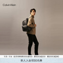 Calvin KleinJeans男士校园风满版压印字母拉链ck大容量双肩包节日礼物HH2622