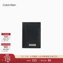 Calvin KleinJeans25秋季新款男士商务休闲便携ck牛皮革票夹卡包礼物4D1065G