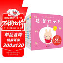 幼儿启智认知洞洞书（套装全3册，0-2岁认知学习，日本百万畅销书）