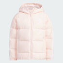 阿迪达斯（adidas）大童保暖鸭绒羽绒服运动休闲连帽外套KC5920 冰晶粉 164