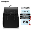 新秀丽（Samsonite）双肩包电脑包15.6英寸男女牛皮革背包大容量出差旅行包NV0*003