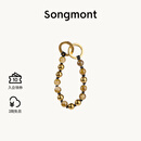 Songmont山下有松无事珠新中式包包挂件设计师款精致复古手链配饰 玉石/合金 预售33天
