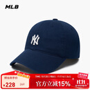 MLB棒球帽子秋夏鸭舌帽男女时尚休闲软顶3ACP7701N-50NYS