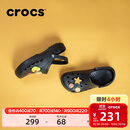 卡骆驰（CROCS）洞洞鞋贝雅男鞋女鞋轻便耐磨一脚蹬拖鞋休闲鞋|10126 黑色-001 41 /42(260mm)