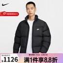 耐克（NIKE）男装25冬季户外运动服防风立领面包服加厚保暖外套时尚休闲羽绒服 IB2976-010 XL