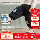 巴拉巴拉童装宝宝羽绒裤儿童男女童长裤冬2025加厚保暖束脚裤209425108208