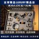 opovcom茶具套装茶具泡茶器全套直销水晶便携式旅行简易功夫泡茶壶茶杯 西施水晶茶具12件 套【金箔款】