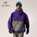 ARC'TERYX始祖鸟 SABRE JACKET 男子 滑雪滑雪夹克 AZALEA / FORAGE/岩隙紫/幽雾绿 M