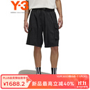 Y-3【 双11】 y3男裤短裤休闲工装五分裤52JD3521 黑色 L