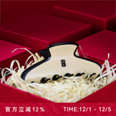 亚历山大（ALEXANDRE DE PARIS）明星同款使者大号抓夹经典系列鲨鱼夹高端发饰生日礼物女士 Y米色