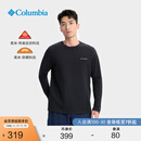 Columbia哥伦比亚户外25秋冬新品男子银点热能UPF50防晒T恤XE9365 010黑色 亚太修身版型 L (180/100A)
