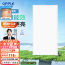 欧普（OPPLE） 集成吊顶led 铝扣板天花板格栅平板灯嵌入式厨房灯厨卫灯 铂昕【高能效 同瓦数更明亮】24瓦-白色 防潮防锈抗油污