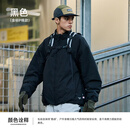 RESTICK班班1.0金标P棉防寒服外套男冬季PrimaLoft防水保暖蓄热夹克棉服 黑色 - 133g金标P棉帝人solotex面料 S  现货