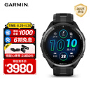 佳明（GARMIN）Forerunner965铁三跑步游泳滑雪户外运动智能手表男女表极夜黑
