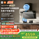 米家小米抽吸油烟机净烟机P2国家补贴以旧换新大吸力一级能效上门安装【天然气定时套装】免拆洗MJ06CY