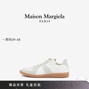Maison Margiela马吉拉德训鞋小白鞋拼接牛皮休闲男鞋经典款单鞋运动鞋 101水洗白色 42