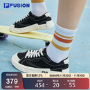 FILA FUSION斐乐潮牌POP帆布鞋女鞋2025年运动鞋休闲板鞋