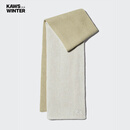 优衣库男装女装KAWS HEATTECH针织围巾485257 01 乳白色 均码(180 × 25 cm)