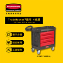 乐柏美商务用品 TradeMaster™推车 五抽屉活动式工作平台 四抽屉重型工具存储手推车 TradeMaster推车4抽屉-451388