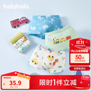 巴拉巴拉宝宝内裤棉儿童平角短裤男小童宝宝亲肤四角裤三条装209925170102