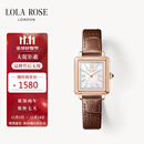 LOLA ROSE罗拉玫瑰小棕表母贝表盘手表女士手表女士节日礼物