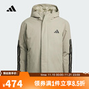 阿迪达斯 （adidas）【滔搏运动】2025年男子3S HOODED INS J棉服 JY8305 M