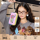 LeSportsac乐播诗新款逗鸭小确幸系列童趣撞色三拉链零钱包手拿包 小确幸苹果