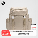lululemon丨Wunderlust 小款背包 双肩包 拒水 LU9COIS 橡木棕/银 O/S