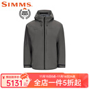 SIMMS24款挑战者冲锋外套冲锋裤钓鱼服路亚防雨水外套涉水裤prodry PG-13934冲锋外套灰色 S
