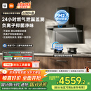 米家小米抽吸油烟机净烟机P2国家补贴以旧换新大吸力一级能效上门安装【天然气定时套装】免拆洗MJ06CY