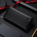 七匹狼钱包男手拿包真牛皮卡包拉链大容量生日圣诞礼物送父亲爸爸