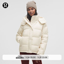 lululemon丨Wunder Puff 女士羽绒外套 LW4BWRS 浅象牙白 S /6