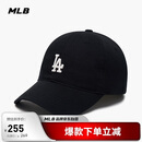 MLB棒球帽子秋夏鸭舌帽女男女户外休闲软顶送礼3ACP7701N-07BKS