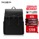 新秀丽（Samsonite）双肩包电脑包15.6英寸男女牛皮革背包大容量出差旅行包NV0*003