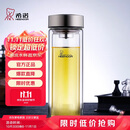 希诺（HEENOOR）双层玻璃杯男家用商务办公泡茶杯子过滤车载水杯XN-9607 410mL