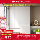 全友家居 大衣柜卧室现代简约家具衣服收纳储物柜子挂衣橱靠墙家用