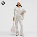 lululemon丨Brushed Softstreme 女士拉绒中腰喇叭裤 LW5IMOA 鸽子灰 S