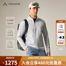 巍德（VAUDE）秋冬新品polartec抓绒长袖保暖T恤衫户外运动排汗透气打底衫男士 暖灰色 L