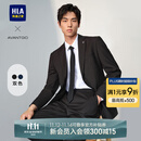 海澜之家（HLA）西服套装男春秋新轻商务经典系列西装套装 黑色02【西服+西裤】 【预订】 M 175/92A推荐126~140斤