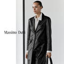 Massimo Dutti春夏新品2026女装休闲通勤风长款真皮皮衣大衣外套04772632 黑色 XS (CN 165/84A)