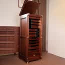 隐山愫木5o大人美国外单伊斯特莱克牙科柜茶具文玩首饰收纳柜中古柜黑胡桃