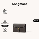 Songmont山下有松山行钱包设计师款皮夹短款卡包夹礼物男女零钱包 禅棕褐 预售16天