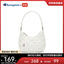 Champion美国冠军2025新款单肩包女男 潮流休闲时尚腋下包25FWG85 中白 