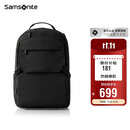 新秀丽（Samsonite）双肩包时尚商务电脑包通勤大容量背包黑色 15.6英寸 NX5*09001