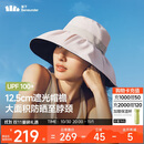 蕉下（beneunder）遮阳帽防晒帽女大帽檐渔夫帽子男登山帽太阳帽防风四季通用 粉