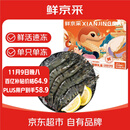 鲜京采 鲜冻大号黑虎虾 去冰净重2斤 31-40只/盒 斑节对虾
