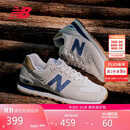 NEW BALANCE休闲鞋男鞋女鞋复古舒适透气百搭轻便运动鞋574系列ML574LGI 41.5