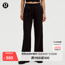 lululemon丨Scuba 女士中腰阔腿运动裤 LW5GX8A 黑色 M